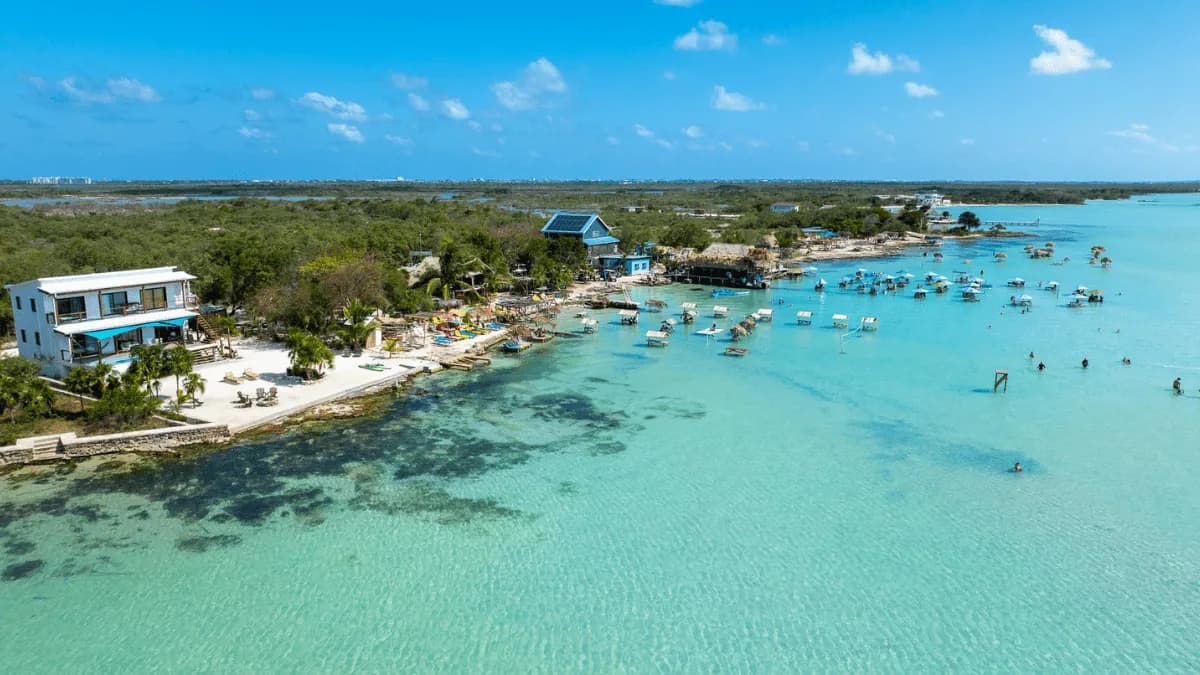 Palm Gardens near Secret Beach on Ambergris Caye